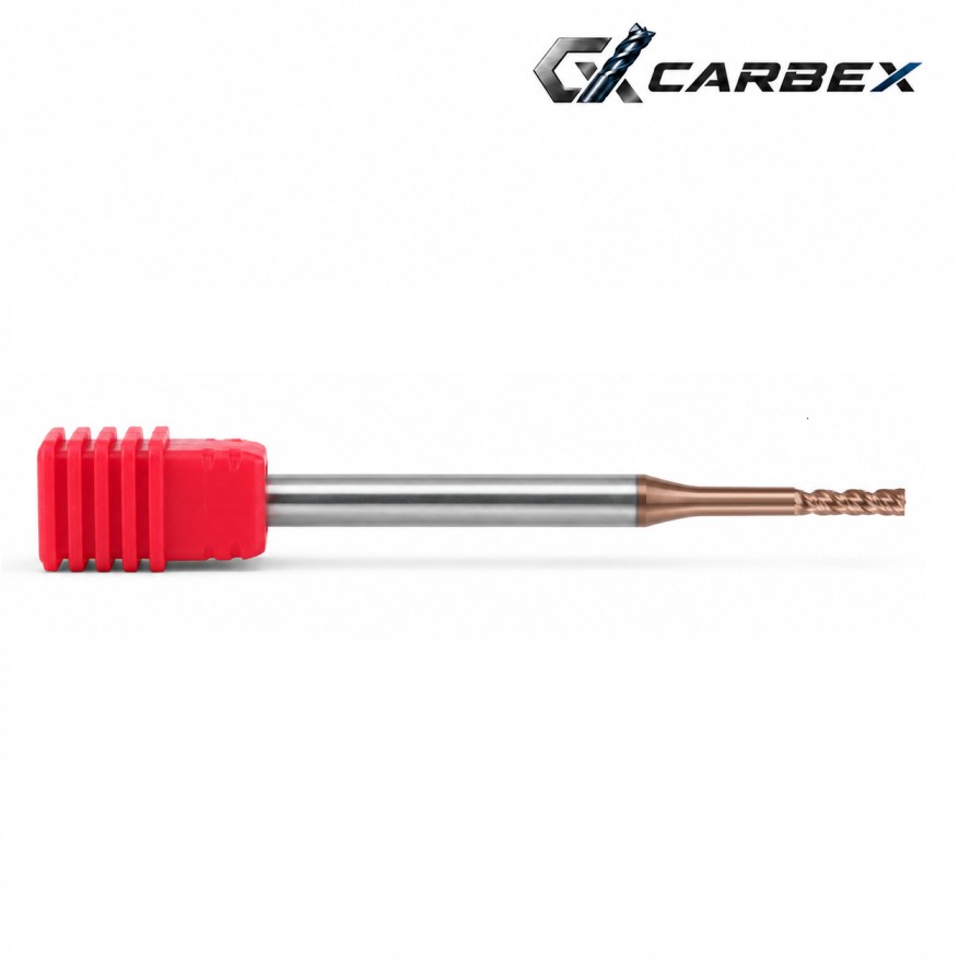 فرز لانگ نک تخت کارباید قطر 1.5 میلیمتر گردن 10 میلیمتر داخل هولدر