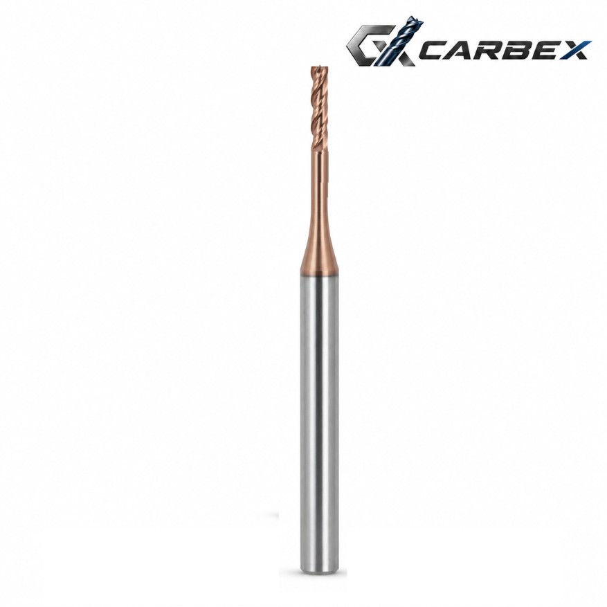 فرز لانگ نک تخت کارباید انگشتی قطر 1.5 میلیمتر گردن 12 میلیمتر