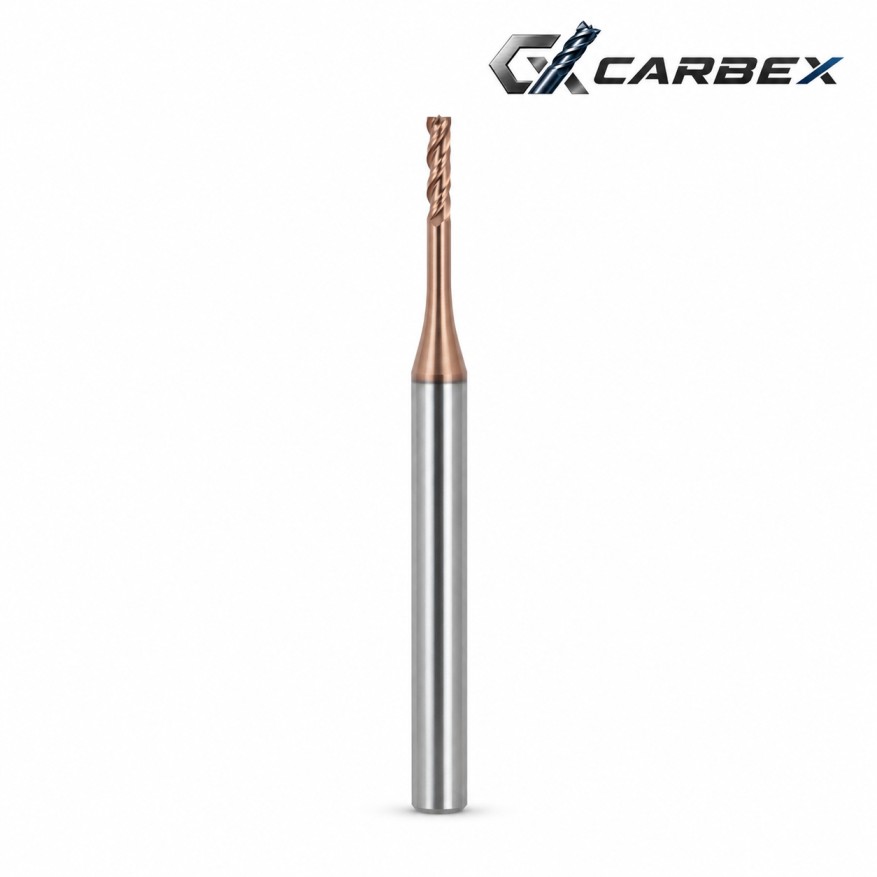 فرز لانگ نک تخت کارباید انگشتی قطر 1.5 میلیمتر گردن 8 میلیمتر