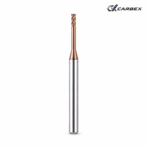 فرز لانگ نک تخت کارباید انگشتی قطر 2 گردن 10 میلیمتر